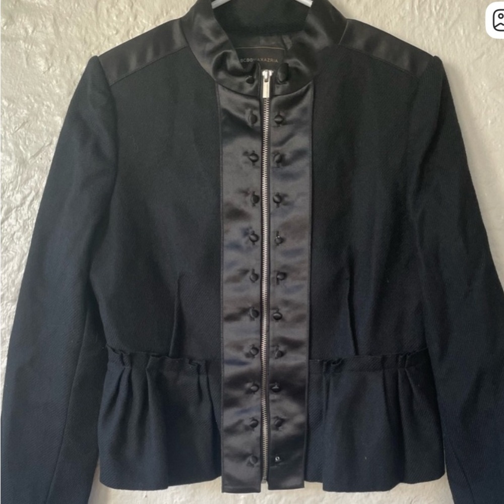 BCBG Maxazaria Elegant Black Women's Blazer (size small)